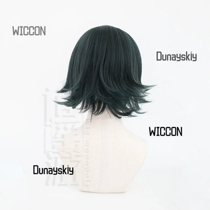 Himeno Cool Cosplay Wig Props Eye Cover Funny Costume Party Daily Halloween Christmas Stage Men Women Cosplay Himeno Japanese