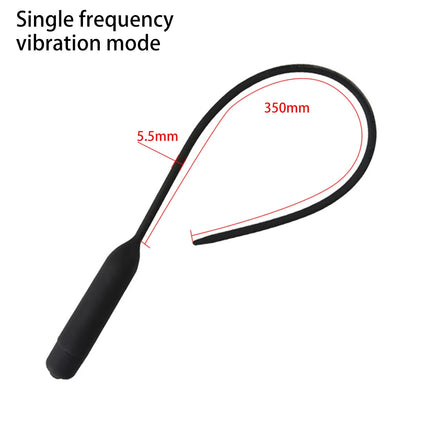 10 Frequency Urethral Vibrator Catheter Penis Plug Sex Toy for Men Vibrating Urethral Plug Penis Insertion Urethra Sound Dilator