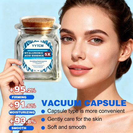 Hyaluronic acid deep moisturizing capsule essence, deep moisturizing and brightening skin essence 18/30/48/60/90/180capsules