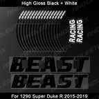 10 Spoke-Black White