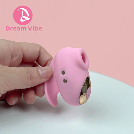 Sakura Finger Vibe Mini Suction Pocket Vibrator Pink 7 Modes Woman Sex Toy Clit Nipple Stimulaiton Valentine's Day Gift Girl