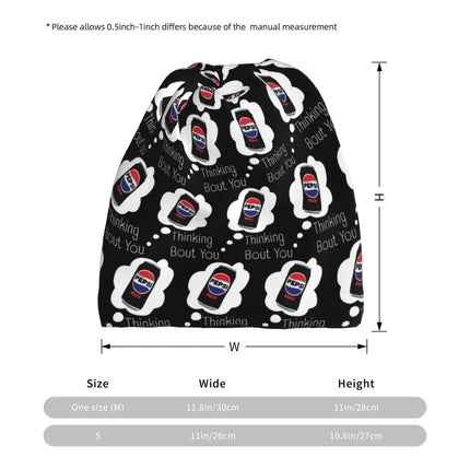 Thinking Bout You Pepsi Max Bandana Neck Gaiter Wrap Mask Scarf Multi-use Headwear Beanies Hat for Men Women Adult All Season