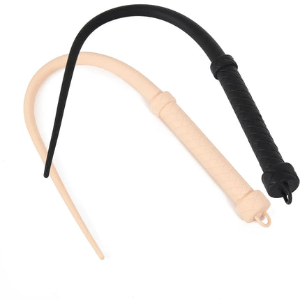 3 Colors Silicone Whips Flogger Bondage Flirt Spanking BDSM Fetish Boutique Riding Crop Erotic Sex Toys For Couples Women Men ﻿