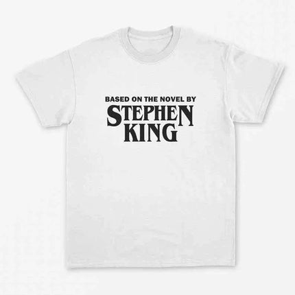 Based On The Novel By Stephen King Graphic Tops Summer Retro Tumblr Shirt Horror Grunge Clothing Funny Gift for Book Lovers