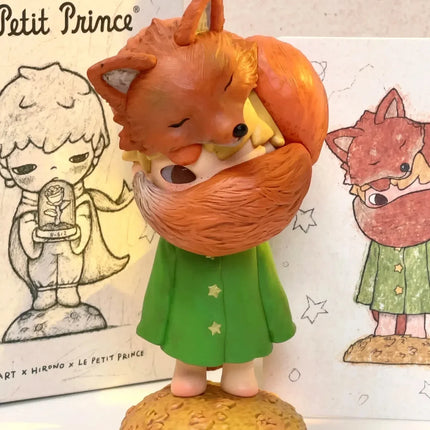 Authentic POP MART Hirono x Le Petit Prince Serie Blind Box Toys Mystery Box Mistery Action Figure Cute Model Surprise Gift