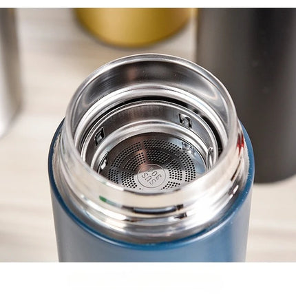 500ML Temperature Display Thermos Cup Stainless Steel Divided Thermos Bottle Outdoor Vacuum Insulated Cup Father's Day Gift