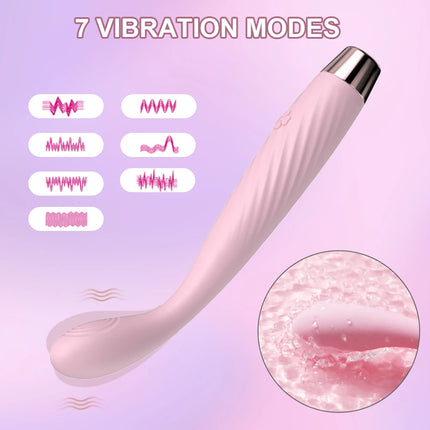 Beginner G-Spot Vibrator Nipple Clitoris Stimulator Vagina Dildo Erotic Toys Finger-Shaped Massager Sex Toys for Women Sex Shop