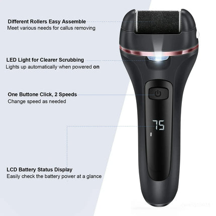 USB Electric Grinding Pedicure Tools Foot Sandpaper File for Heels Professional Foot Care Tool Dead Hard Skin Callus Remover