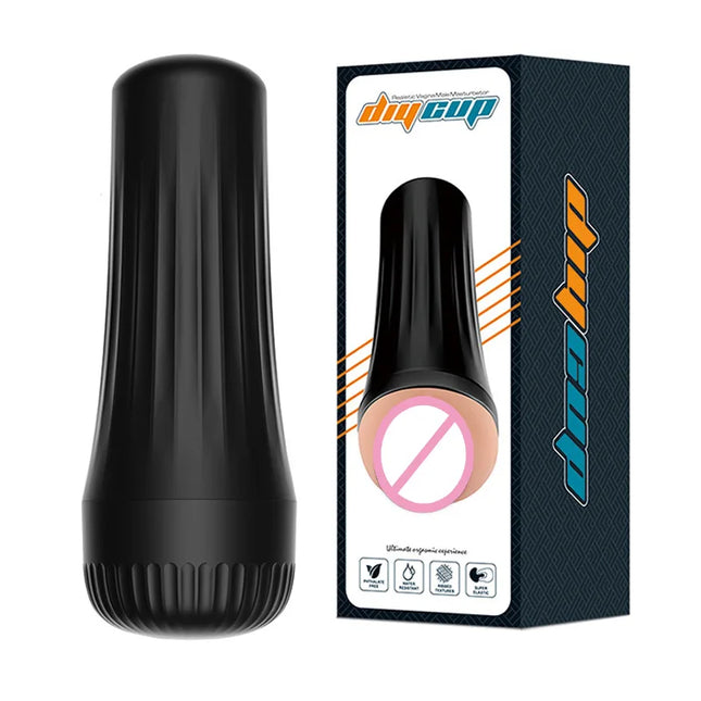 Powerful Sucking Masturbation Cup Male Realistic Vagina Pocket Pussy Blowjob Massager Pocket Male Masturbator Sex Adult Man18+