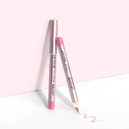 1/4Pc Mini Waterproof Matte Lipliner Pencil Pink Brown Contour Tint Lipstick Lasting Non-stick Cup Moisturising Lips Makeup Kit