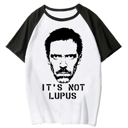 House Md t shirt women harajuku Y2K top female comic clothing