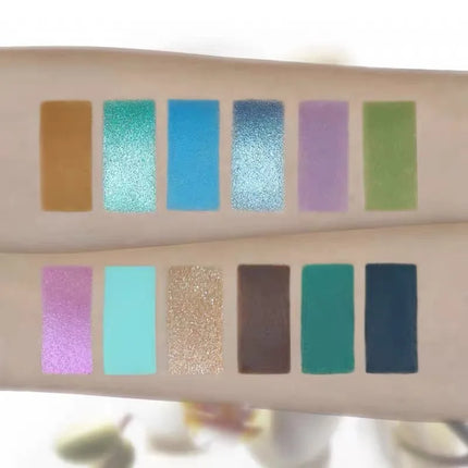 CHOIZ BEAUTY 24 Colors Eyeshadow Palette Powder Matte Nude Soft High Colors Eye Shadow Chameleon Longlasting Eye Makeup
