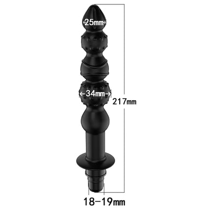 Massage Gun Head Vibration Message Gun Vibrators for Female Man Attachments  Silicone Heads for Fascia Massage Gun Percussion