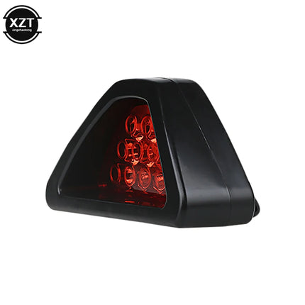 1pcs Brake Lights Universal F1 Style DRL Red 12 LED Rear Tail Stop Brake Light Third Brake Stop Safety Lamp Light Car LED Signal