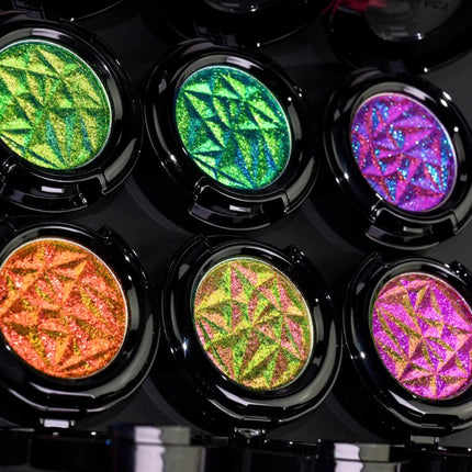 Eye Shadow Chameleon Metallic Glitter Powder Monochrome Eyeshadow Glitter Metallic Eye Looks 100% Vegan And Cruelty Free