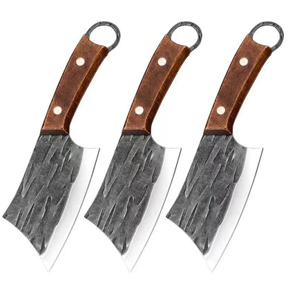 Cleaver Knife Slicing Fish Meat Vegetables Boning Butcher Knife Stainless Steel Wooden Handle Kitchen Knives Chef Cooking Knifes