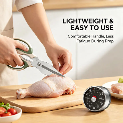 Multi-function Scissors Household Fish-killing Special Shears Roast Chicken and Duck Bones Vegetable Chopping Fish Food