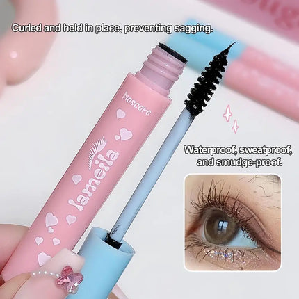 Waterproof Eyelash Mascara Long-lasting, Naturally curled, Non-fading Eyelas Styling Mascara 3D Effect Eye Cosmetics