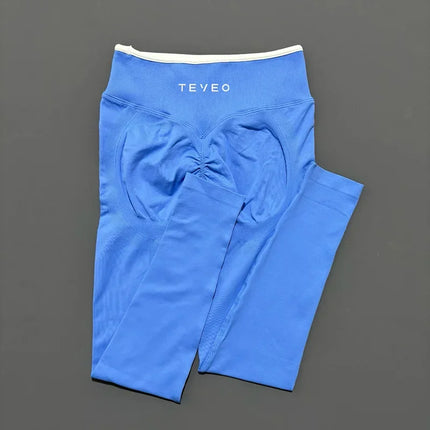 TEVEO Ignite Sculpt Scrunch Leggings Woman Seamless Yoga Pants Hip Lifting Running Sports Sweatpants Gym Workout Legging