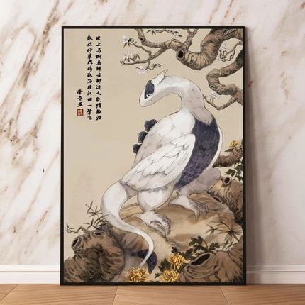 Hot Selling Pokemon Gyarados Classic Anime Posters Canvas Wall Art Modern Home Living Room Decoration Paintings Friends Gifts