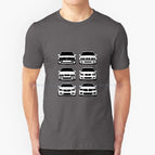 M-Tee-Charcoal Grey / XXXL