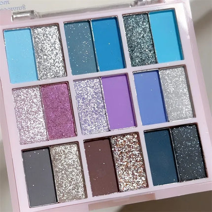 18Color Eyeshadow Palette Gliter for Eyes Shadow Palette Long Lasting Korean Eye MakeUp Eyeshadow Palette Cosmetics Eye Shadow
