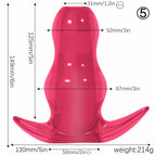 Transparent Red XL