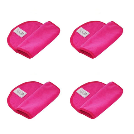 1/2/3/4pcs Makeup Remover Cloth,Reusable Facial Cleansing Towel ,Soft Microfiber Removal Face Cloth,For Face, Eye, Lips Makeup