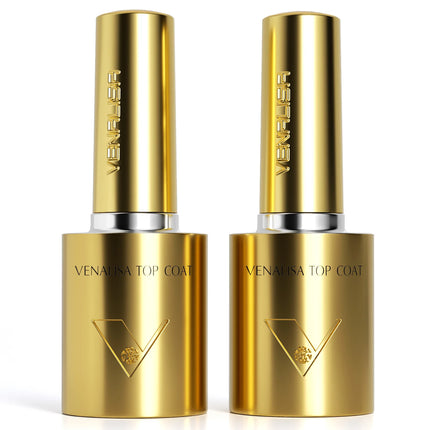 10ml Venalisa Super Glossy Top Coat Hema Free Soak Off UV LED Refillment Diamond Long Wear Anti-Yellow No-Sticky Top Coat
