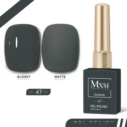 Mxsi Nails Polish 60 Colors Semi Permanent Nail Polish 15ml UV Lamp Nail Polish Hybrid Nail Art Salon Varnish Not Set