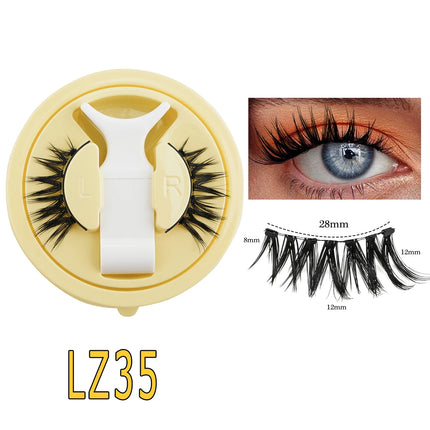 3D Magnetic False Eyelashes Tweezer Set Reusable Natural Eyelashes Mink False Lash Professional Eyelash Extension Makeup Tool