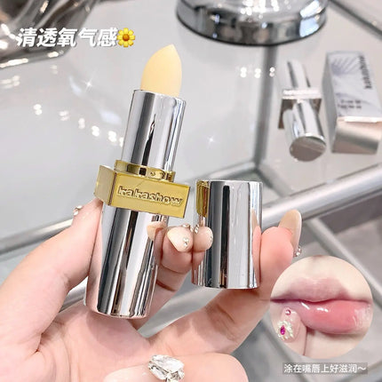 Kakashow Temperature Color Change Lip Balm Hydrating Moisturizing Fade Lip Lines Anti-Cracking Lip Care