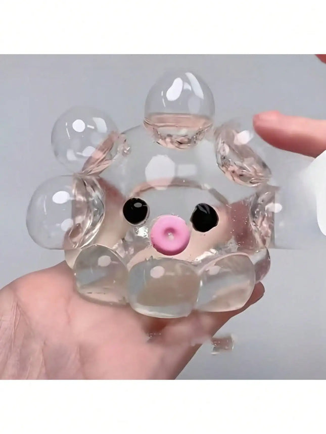 1PC Cute Octopus Squishy Toy, Slow Rising Bubble Squeeze Toy, Soft Sensory Fidget Stress Ball for Kids Adults, Birthday Party Favor