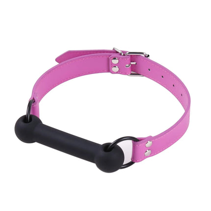 Soft Harness Mouth Silicone Dog Bone Ball Gag Open Mouth Gag Bdsm Bondage Slave Gag Sex Products Sm Sex Toys for Women