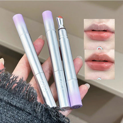 CACE Mirror Watery Crystal Jelly Lipgloss Lasting Moisturizing Lipstick Clear Lip Gloss Glass Lip Glaze Cosmetics Lip Stain Tint