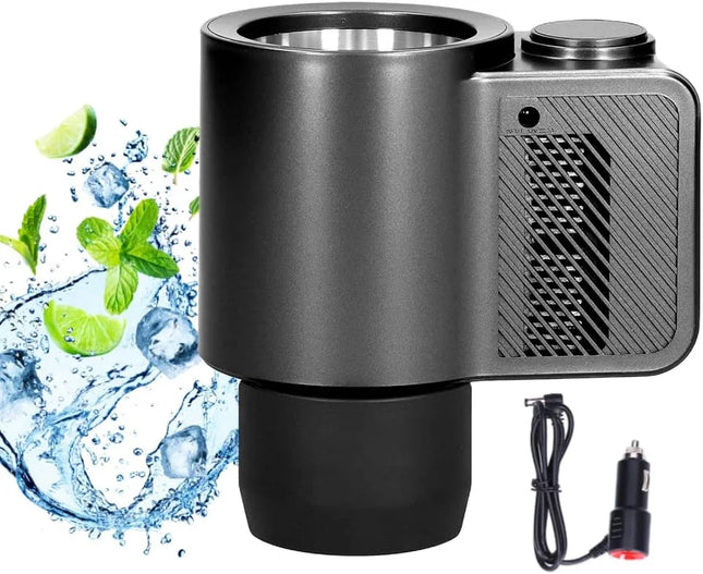 Smart Car Cup Holder Cooling Auto Cup Drink Holder for Camping Travel Driving Beverage Cans Cooler