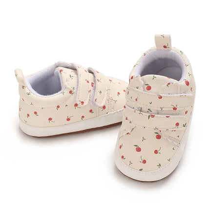 Spring and Summer New Baby Korean Version Flower Embroidered Princess Shoes For Women's Soft Soled Baby Walking Shoes