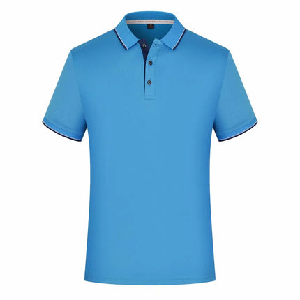Quick Dry Clothes Polo Shirt Enterprise Custom Tooling Lapel Short-sleeve T-shirt Advertising Shirt Embroidery logo Work Clothes