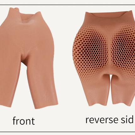 Silicone Buttock Thick Hips Panties Fake Butt Silicone Buttock Cospaly Drag queen Crossdressing Honeycomb