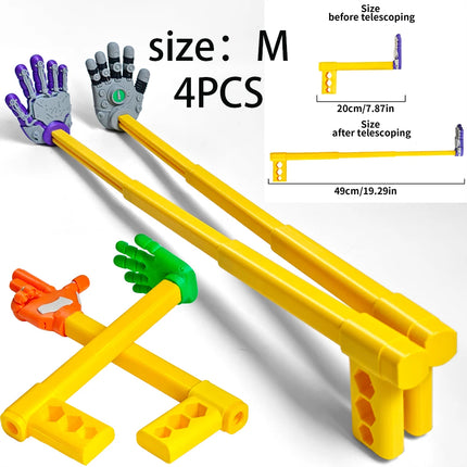 NEW Sci-Fi Telescopic Hand Toy Props Creative Robot Palm 3D Printed Interactive Toy Cosplay and Halloween Costume Accessory