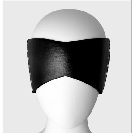New Black Leather Cosplay Blindfold Sexy Fashion Adult Eye Patch Party Costume Roleplay Props Sex Toys for Men Women Adult Games