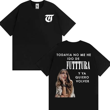 Singer TINI STOESSEL Futtura Album 2025 Tour T-shirt Men Women Fashion Aesthetic Retro Tee Shirt Cotton Casual Oversized T Shirt
