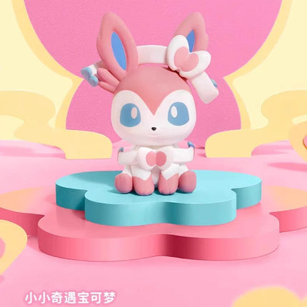 New in Stock Genuine Funism Pokémon Eevee Little Adventure Mini Figure Ornament  Animation Peripheral Gift