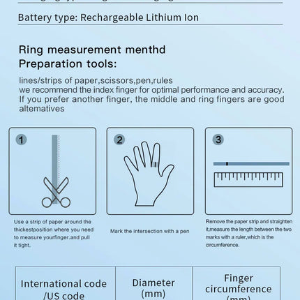 Amovan Nova Smart Ring Premium Quality GPS Sports Heart Rate Blood Oxygen Stress Sleep Temperature Monitor Meditation Ring