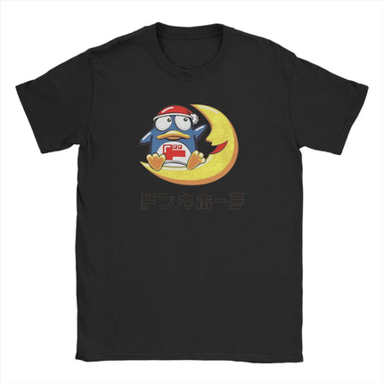 D-Don Q-Quijote T Shirt Summer  Fashion T Shirts Man Cotton O Neck Oversized Clothes Short-Sleeved Y2K Funny Tops