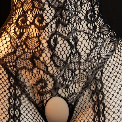 Hot Erotic Crotchless Lingerie Women Lace Open Bras Set Mesh Floral Print Bodystockings Sexy Teddy Bodysuits Porn Underwear Sets