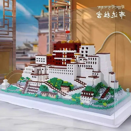 China Potala Palace building block model, a large-scale architectural model assembly toy/gift.