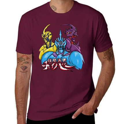 Bio Booster Armor Guyver 1, 2 & 3 T-Shirt Black Heavyweight Customized T-Shirts for Men Pack