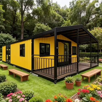 Container House 3 Bed Rooms Office Container 20FT Mobile Home Trailer Mobile Tiny House Folding House Prefabricated