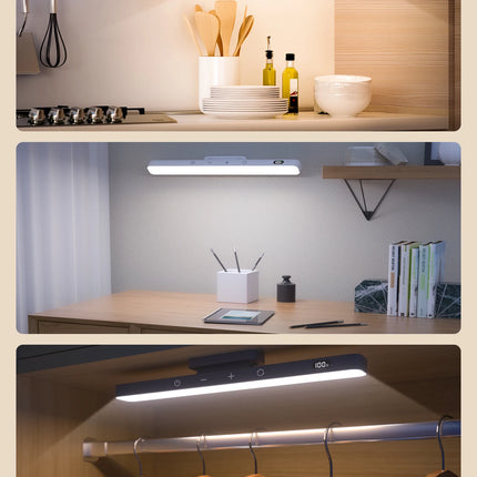 WILLED Touch Table Lamp Magnetic Desk Lamp Bulit-in 2500mAh Battery for Reading Cabinet Mirror Bedside Rechargeable Night Lights